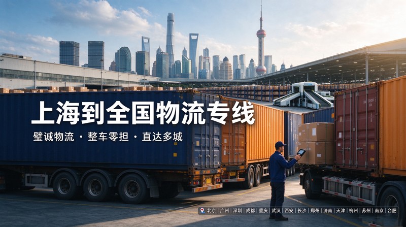 璧诚物流整车零担货物直达